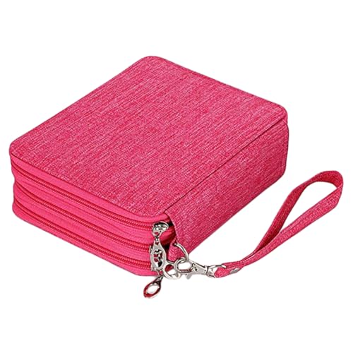 DOITOOL Malstift Tasche Wasserfeste Stiftetasche Für Schüler Praktischer Bleistift Organizer Aus Reißverschluss Pencil Storage Bag in Pink Für Künstler Und Kreative Geschenke DOITOOL Malstift Tasche Wasserfeste Stiftetasche Für Schüler Praktischer Bleistift Organizer Aus Reißverschluss Pencil Storage Bag in Pink Für Künstler Und Kreative Geschenke von DOITOOL