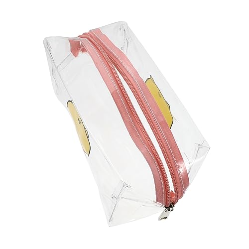 DOITOOL 1stk Aufbewahrungstasche Transparenter Kulturbeutel Durchsichtige Organizer-Taschen Kulturbeutel Für Die Reise Behälter Süße Kosmetiktasche Klein Reisetasche Reisen PVC Schweinchen von DOITOOL