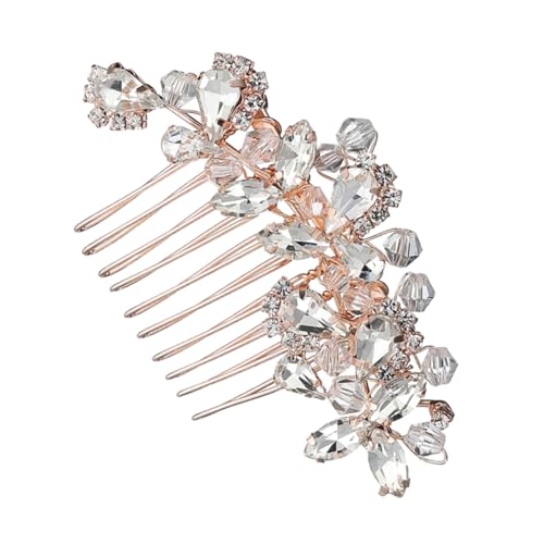 DOITOOL 1Stk Kamm Dame Haarnadel Haarschmuck für Damenclips Haarspangen Haarklammer Tiara Braut Haarspange braut hochzeit kopfschmuck Anmut Kopfbedeckung Zubehör Fräulein Legierung von DOITOOL