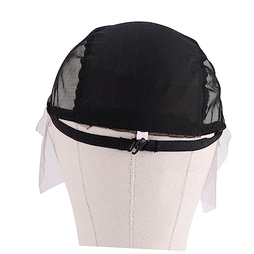 DOITOOL 1Stk Lace Front Mesh Cap für verstellbare Perücken gewidmet Hut Strümpfe Perückenkappe Damen Mesh-Kappe von DOITOOL