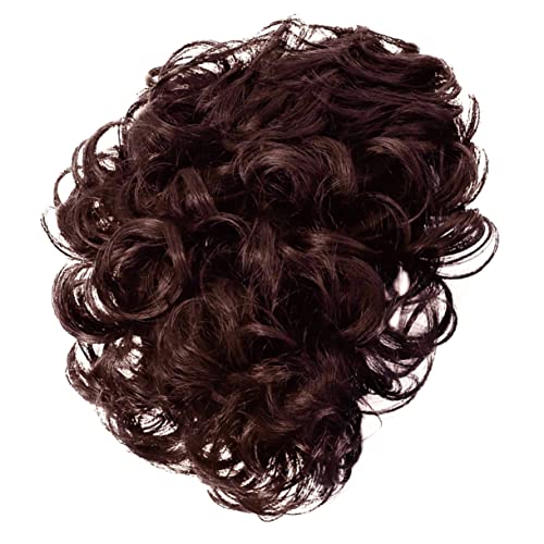 DOITOOL 1Stk Perücke synthetisches Haarteil Männer Cosplay-Kopfbedeckung Mann Haarteil Locken Hochtemperaturdraht von DOITOOL