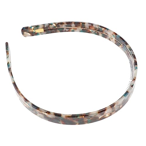 DOITOOL 1stk Stirnband Kammstirnbänder Für Frauen Dünne Stirnbänder Für Frauen Kamm-stirnbänder Für Damen Flaches Damen-kunststoffband Hawksbill Headwear Kopftaste Acetatfolie Mädchen Wild von DOITOOL