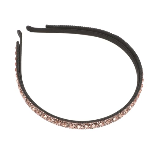 DOITOOL Stirnband 1Stk floraler Haarreif Mode-Stirnband Haarreifen aus Strass Frauenhaare Legierung Schal Weiß Mode-Haarreifen von DOITOOL