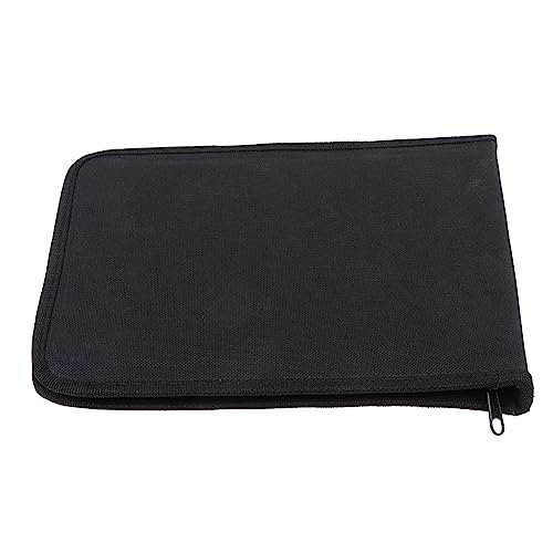 DOITOOL 1Stück Oxford Bleistiftbeutel Fächer Reißverschluss Schreibwaren Organizer für Stifte Aufbewahrungstasche für Schule von DOITOOL