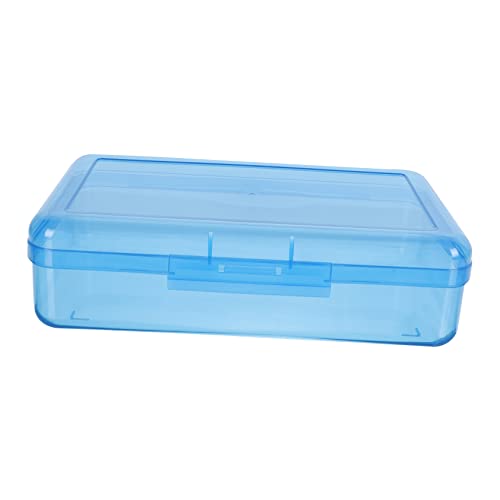 DOITOOL Stiftebox Aus Kunststoff Für Bleistift Lagerung Mit Schnellverschluss Design Leicht Stapelbar Und Robust Für Schreibwarenbehälter Und Organisation von DOITOOL