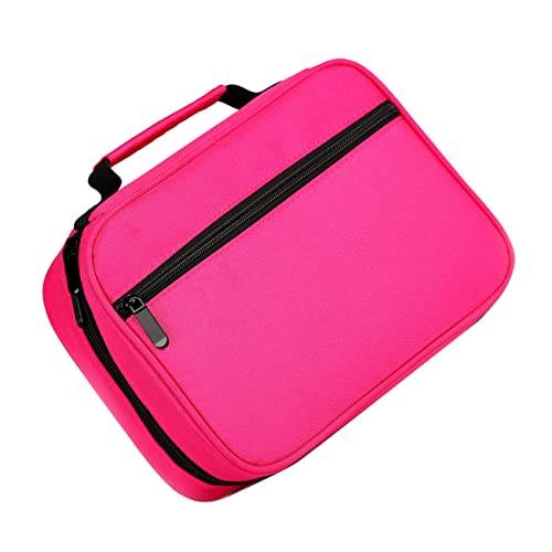 DOITOOL 1Stück Stiftbeutel Für Marker Und Schreibwaren Große Kapazität Oxford Für Kunstbedarf Und Zeichnen Mit Reißverschluss Für Einfachen Zugriff von DOITOOL