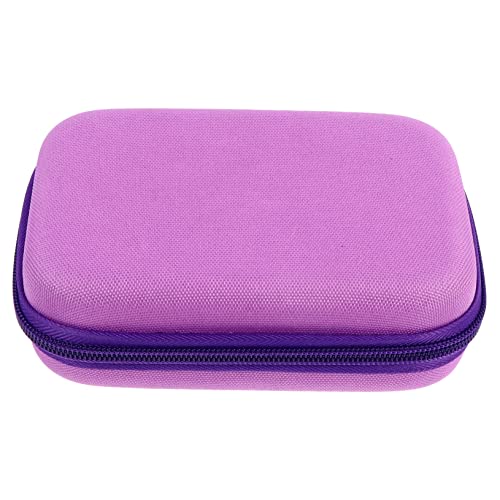 DOITOOL 1stk Aufbewahrungsbeutel Für Ätherische Öle Make-up-Taschen-Organizer-Tasche Trompetenständer Mini-Koffer Beutelhalter Lila Kosmetik Violett Beutel Mit Ätherischen Ölen Reisen Eva von DOITOOL