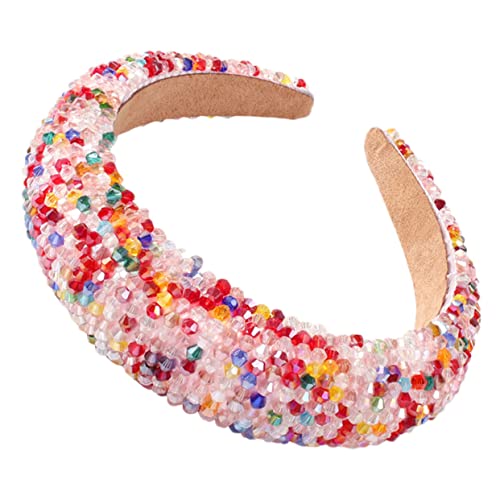 DOITOOL 1Stk modische Stirnbänder für Damen Frau Stirnband Mode-Stirnband Haargummi Tiara glitzerndes Haarband Hochzeit Haarband Palast Kopfbedeckung Haarschmuck Fräulein von DOITOOL