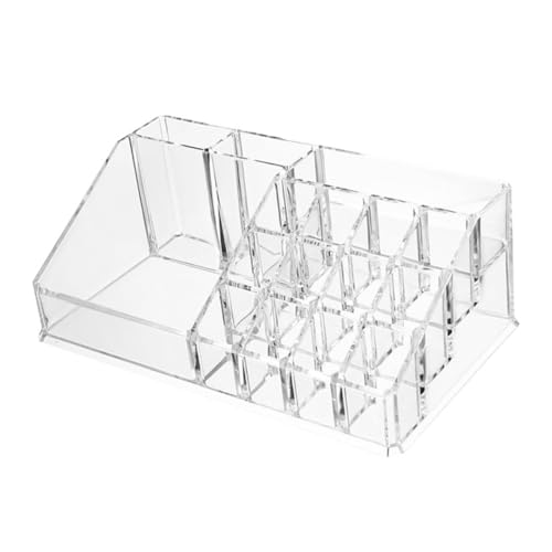 DOITOOL 1stk Transparente Aufbewahrungsbox Vorratsbehälter Nagellack Organizer Desktop-speicher-bucket Nagellack-präsentationsständer Mehrere Halter Lippenstift Acryl P.s von DOITOOL