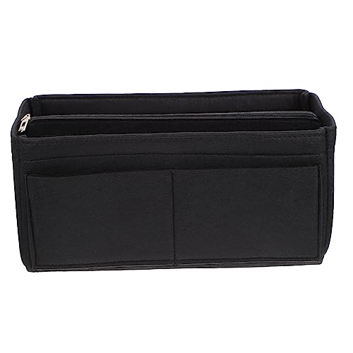 DOITOOL 2 STK Aufbewahrungsbeutel aus Filz Kosmetiktasche Schreibwarenkoffer Make-up-Taschen Make-up-Organizer-Tasche Kosmetikbehälter Behälter für Toilettenartikel Gittergewebe Container von DOITOOL