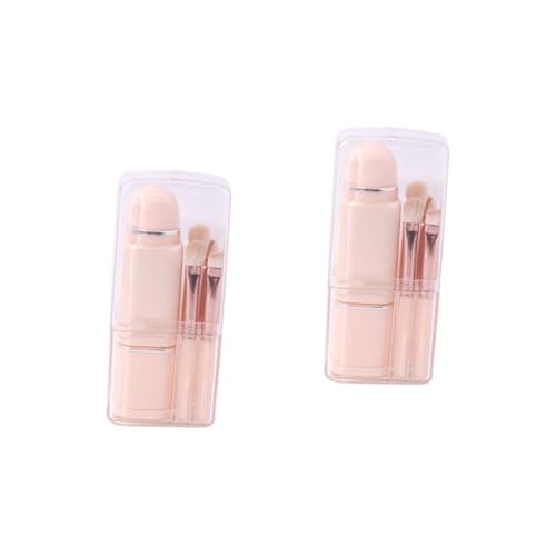 DOITOOL 2 Sets Make-up-pinsel-set Make-up-pinsel-set Stabiler Griff Multifunktionales Pinsel-set Für Das Tägliche Make-up Kompaktes Und Tragbares Design Damen von DOITOOL