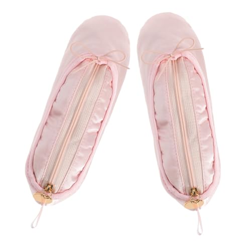 DOITOOL 2stücke Bleistifttasche Für Ballettschuhe Aufbewahrungstasche Für Tanzschuhe Make-up-Tasche Für Bleistifte Und Pinsel Multifunktionale Tasche Für Frauen Und Mädchen von DOITOOL