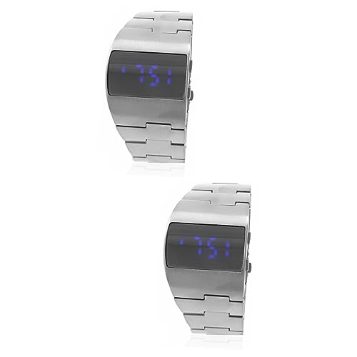 DOITOOL Herren-Digitaluhr 2st Reloj para Hombre Inteligente Relojes Inteligentes para Hombres Herren Digitaluhr Reloj Inteligente para Hombre Smartwatch Für Männer Led Mann Aus Stahl von DOITOOL