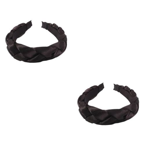 DOITOOL 2 Stück Luxuriöses Zopf-stirnband Modischer Haarreif Modischer Kopfschmuck Für Damen Freunde Und Sich Selbst von DOITOOL