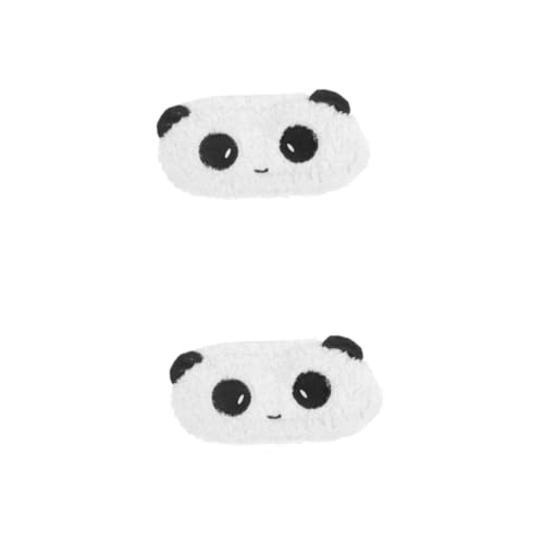 DOITOOL 2 Stück Niedliches Panda Federmäppchen aus Plüsch Multifunktional als Mäppchen für Mädchen Geräumige Schreibwaren Tasche Waschbar und Robust für Schule und Kosmetik Vielseitige von DOITOOL