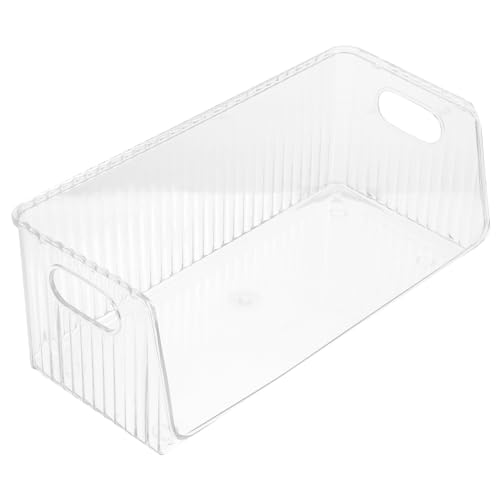 DOITOOL 2 Stücke Boxen Transparenter Aufbewahrungskorb Stiftebox Aufbewahrungsbox für Kosmetika Organizer für Make-up-Pinsel Make-up-Organizer für Schubladen Kleinigkeiten-Organizer Snack von DOITOOL