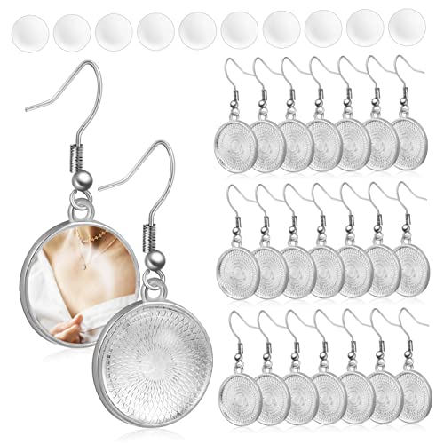 DOITOOL 20 Paare Sublimations Blanko Ohrringe mit Unbearbeiteten Anhängern für Diy Schmuckherstellung Leicht zu Gestalten Hautfreundlich für Basteln und Personalisierte Ohrhänger von DOITOOL