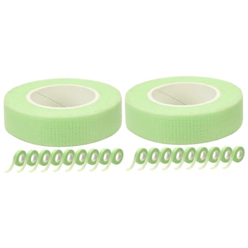 DOITOOL 20 Rollen professionelles Wimpernband selbstklebendes wimpernband Stoffband Wimpern liefert Zubehör für Wimpernverlängerung Leicht zu reißen Klebeband Lidschatten Lieferungen Vlies von DOITOOL