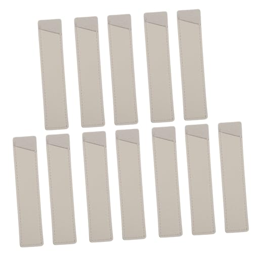 DOITOOL 20 Stück Teilig PU Leder Stiftetui Einzelnes Federmäppchen für Stift Bleistifthalter Robuster Pocket Pen Protector für Schule Büro und Klassenzimmer von DOITOOL