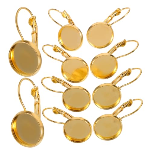 DOITOOL 20 Stück Teiliges Ohrring Lünette aus Robustem Runde Schmuckanhänger Trays für Diy Schmuckherstellung Glatte Oberfläche Vielseitig für Individuelle Ohrring Kreationen von DOITOOL