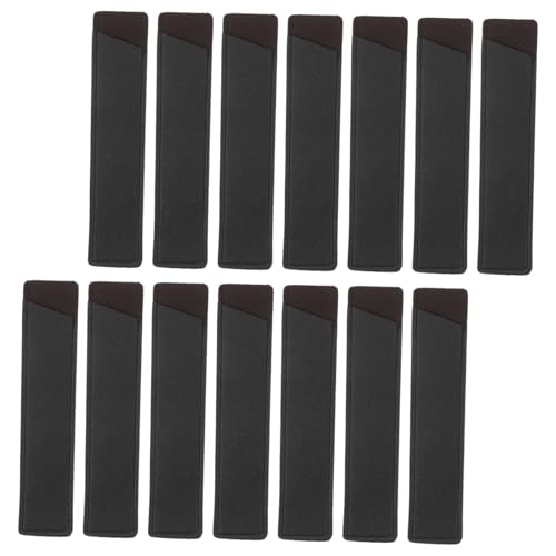 DOITOOL 20 Stück Teiliges Pu-Leder Stifteetui Einzelner Stiftschutz Eleganter Stiftehalter mit Weicher Innenausstattung Praktischer Federtaschen Organizer für Schule Büro Geschäftsnutzung von DOITOOL