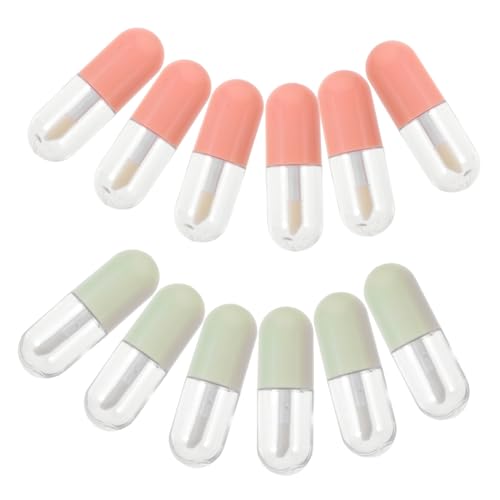 DOITOOL 20St nachfüllbare Lippenbalsamflaschen Flasche Lipgloss Bulk-Lippenbalsam Mini-Lipgloss-Tuben Lipgloss-Tube für Damen Nachfüllung Lipgloss Tube Lippenbalsam Tube Container Fräulein von DOITOOL