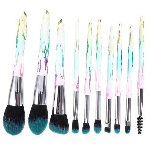 DOITOOL 20stücke Teiliges Set Von Profi-make-up-pinseln Mit Transparentem Griff Für Puder Und Foundation Für Empfindliche Haut Und Präzise Anwendung von DOITOOL
