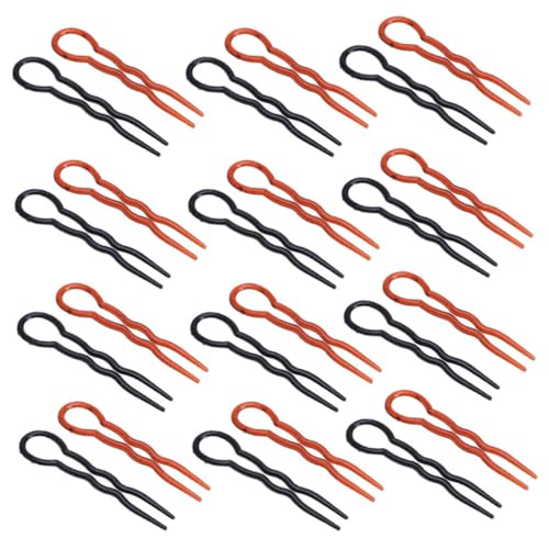 DOITOOL 24 Stücke U-förmige Haargabeln Für Hochsteckfrisuren Haar Styling Werkzeuge Für Brötchen Haarnadeln Für Frauen Haar Zubehör von DOITOOL
