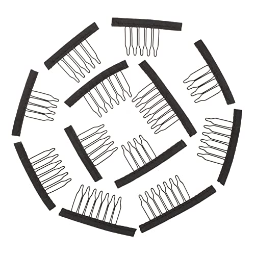 DOITOOL 250 Stk Haarkamm Aus Mesh Perückenkappen Stift Perückenkämme Aus Metall Perücke Zubehör Clips Elektrische Häkelnadel Für Dreadlocks Atmungsaktiv Aluminiumlegierung Haarschmuck von DOITOOL