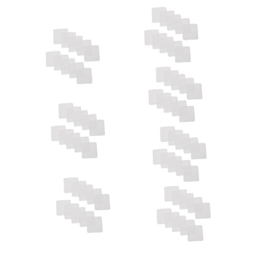 DOITOOL 2520 Stk Nagelentferner Kleber für Wimpern Manikürezubehör Vliestuch Nagelgellack Pads zur Nagelentfernung Handtücher zur Nagelentfernung Nagelpolitur Feuchttücher Vliesmatte Weiß von DOITOOL