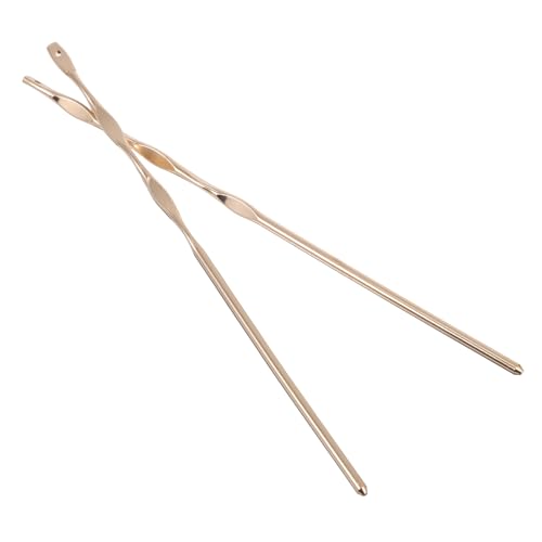 DOITOOL 2St DIY Haarschmuck Material Mädchen Retro Haargabel Haarspangen Haarklammer Braut Haarstock Charms Charme für Haarstäbchen selber machen Perlmutt schmücken Zubehör Haarnadel Hanfu von DOITOOL