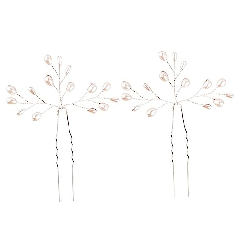 DOITOOL Haarschmuck Für Die Braut Hochzeit Haarschmuck Haarnadel Eleganter Haarstab Für Die Hochzeit von DOITOOL