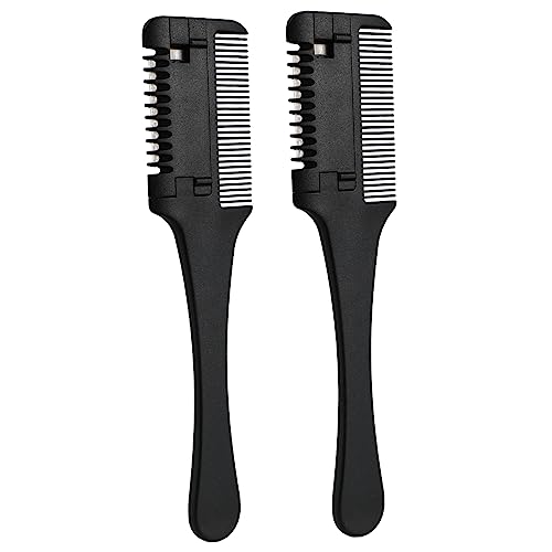 DOITOOL 2St Manscape-Trimmer für Männer für Frauen Haar Rasierkamm kämme mit Rasierer Haarschneidekamm Haarschnittschneider Verdünnung Haarspange Schere Schermaschinen Fräulein Frisierkamm von DOITOOL