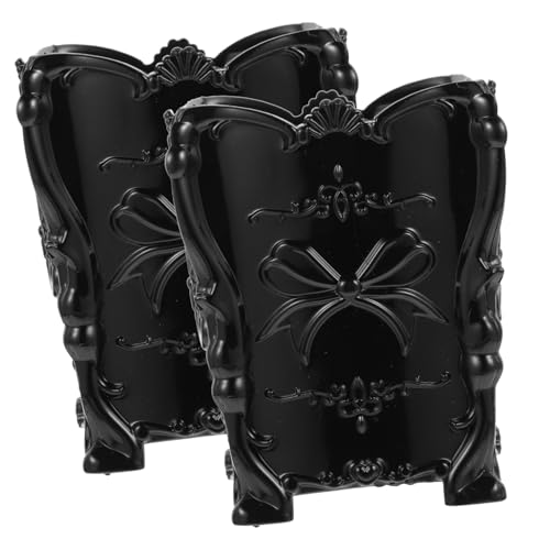 DOITOOL 2St Organizer für Make-up-Pinsel Tragbarer Make-up-Pinselhalter Make-up-Pinsel- Make-up Pinsel Stiftbecher Haarbürstenhalter Lagerung Veranstalter von DOITOOL