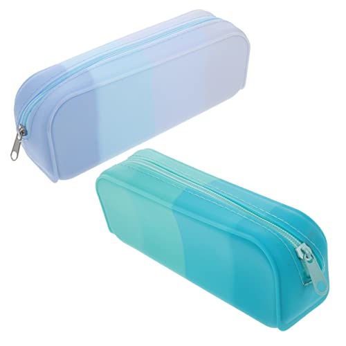 DOITOOL 2stücke Stifttasche Aus Silikon Ästhetisches Federmäppchen Kleines Federmäppchen Für Mädchen Süßes Stiftemäppchen Praktisches Stiftemäppchen Zum Aufbewahren Von Schreibwaren Und Ma von DOITOOL