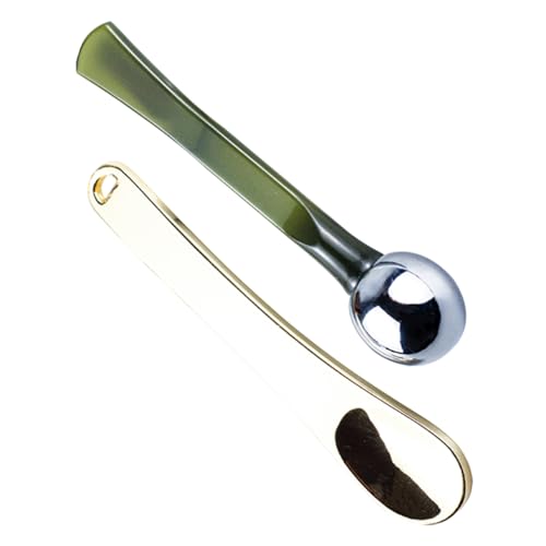 DOITOOL 2er-set Mini-kosmetikspatel Für Gesichtscreme Hautpflegespatel Glatter Löffel Für Einfaches Auftragen von DOITOOL