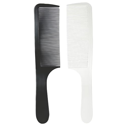 DOITOOL Friseurkamm 2St Bogen kamm gebogene Bürste für Haare Friseur-Mischkämme Friseursalon Kämme für Männer gebogener Schneidkamm Herrenhaarschneidekamm mischen einstellen Mann Weiß von DOITOOL