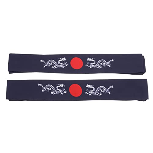 DOITOOL 2St Bushido-Stirnband Kinder-Outfits Bushido japanisches Stirnband Haarband Krawatten für Männer Stirnband trainieren Männer Stirnband Yoga Schweißband Kosmetiktasche Schal Fitness von DOITOOL