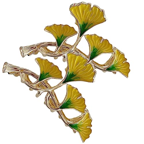 DOITOOL Stabile Und Flexible Ginkgo-haarspangen Für Damen 2er-pack Große Metallkonstruktion Für Das Haar von DOITOOL