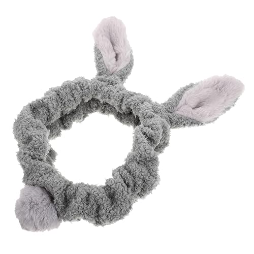 DOITOOL 2St Hasenohr Stirnband haarschmuck bilden Kopfbedeckung schmücken Damen Baby-Fleece von DOITOOL