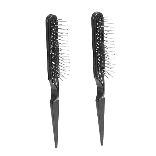 DOITOOL 2st Kamm Perückenbürsten Haarbürste Mit Rattenschwanzpickel Haarbürste Für Männer Perückenhaarbürste Perücke Haarbürste Haar Farbe Pinsel Abs Necken von DOITOOL