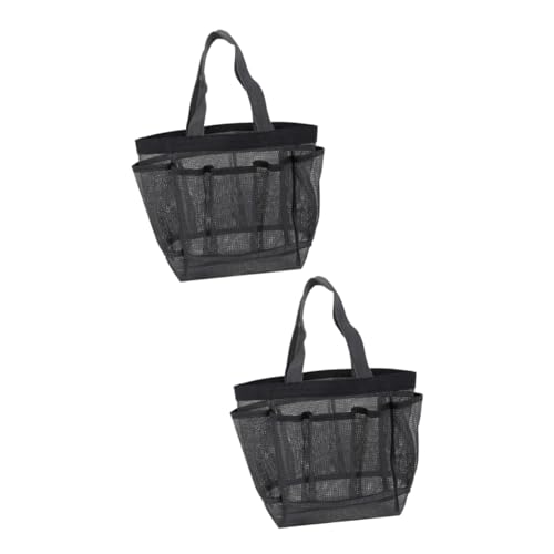 DOITOOL 2st Netztasche Zur Aufbewahrung Mesh-muscheltasche Organizer-Taschen Für Die Reise Outdoor-kulturbeutel Reise Waschtasche Strandspielzeug Kind Mesh-Schuhe Lagerung Oxford-Stoff von DOITOOL