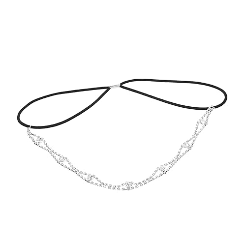 DOITOOL 2st Stirnband Clips Für Müllsäcke Böhmische Kopfbedeckung Ägyptische Kopfbedeckung Für Frauen Elastische Stirnbänder Mädchen Schmuck Haar Strasssteine H013 Dekorationen Hochzeit von DOITOOL