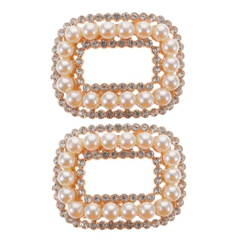 DOITOOL 2stücke Strass-schuhanhänger Abnehmbare Schuhclips Für Damen Schuhschmuckclips Strasssteinen Stilvolle Schuhornamente Für Hochzeiten Und Formelle Anlässe von DOITOOL