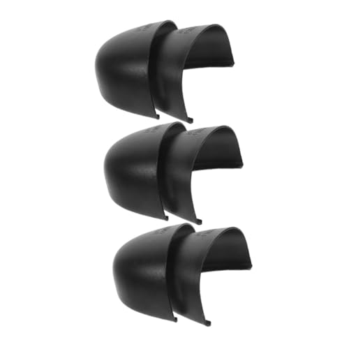 DOITOOL 3 Paare Stahlkappen Schuh Zehenschutz Arbeitsschutz Zehenkappe Stoßfest Durchstoßfest Für Damen Herren Baustelle Sicherheitsschuh Zubehör von DOITOOL