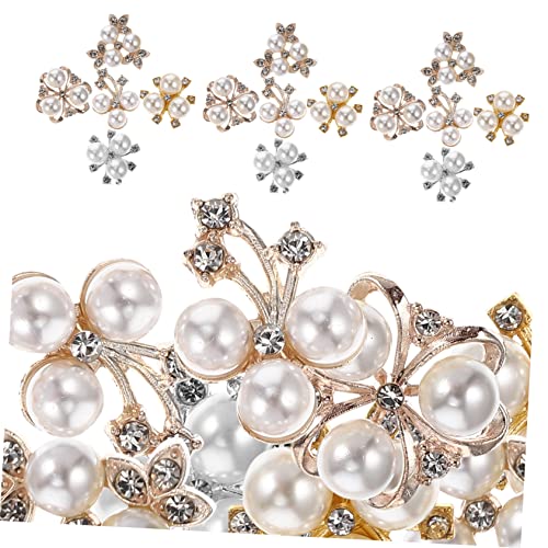 DOITOOL 3 Sätze Perlen Haarspangen Diy Haarnadeln Strass Haaraccessoires Für Frauen Und Vielseitig Einsetzbar Für Hochzeiten Und Mehr 50 Stück * 3 von DOITOOL