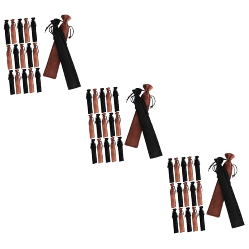 DOITOOL 3 Sätze Stiftbeutel Mit Zugband Kratzfeste Geschenkverpackung Für Füllfederhalter Und Kugelschreiber Dicke Stiftpouches Und Praktisch Und Tragbar Für Besondere Anlässe 20 Stück * 3 von DOITOOL