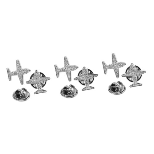 DOITOOL 3 Sätze Unsichtbare Nählose Pins Expose Brosche Für Kleidung Dekorative Pins Für Hosen Mode Für Frauen Silberfarben 2 Stücke * 3 von DOITOOL