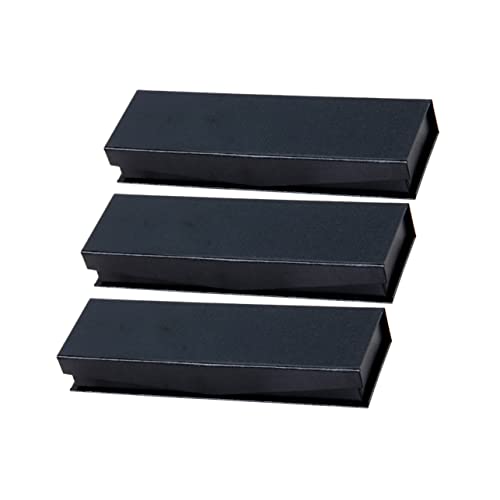 DOITOOL 3stücke Schreibwaren Stifthalter Box Mit Federmäppchen Und Stiftbehälter Als Geschenkbox Stiftebox Organizer Für Zuhause Schwarz von DOITOOL
