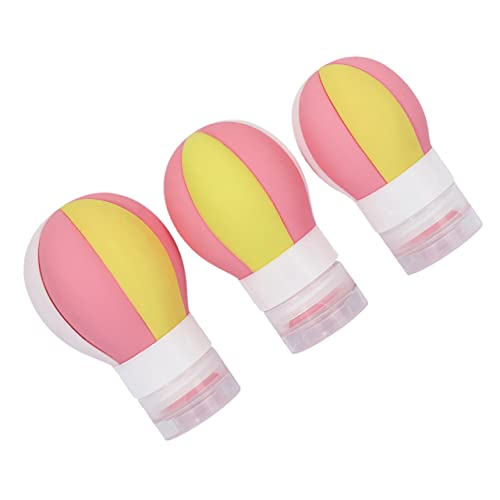 DOITOOL 3St Flasche aus Kieselgel leere Lotion nachfüllbare Behälter Reiseflaschen Handcreme Mini Unterverpackungsflaschen Lotionsverpackungsflaschen flexibel von DOITOOL